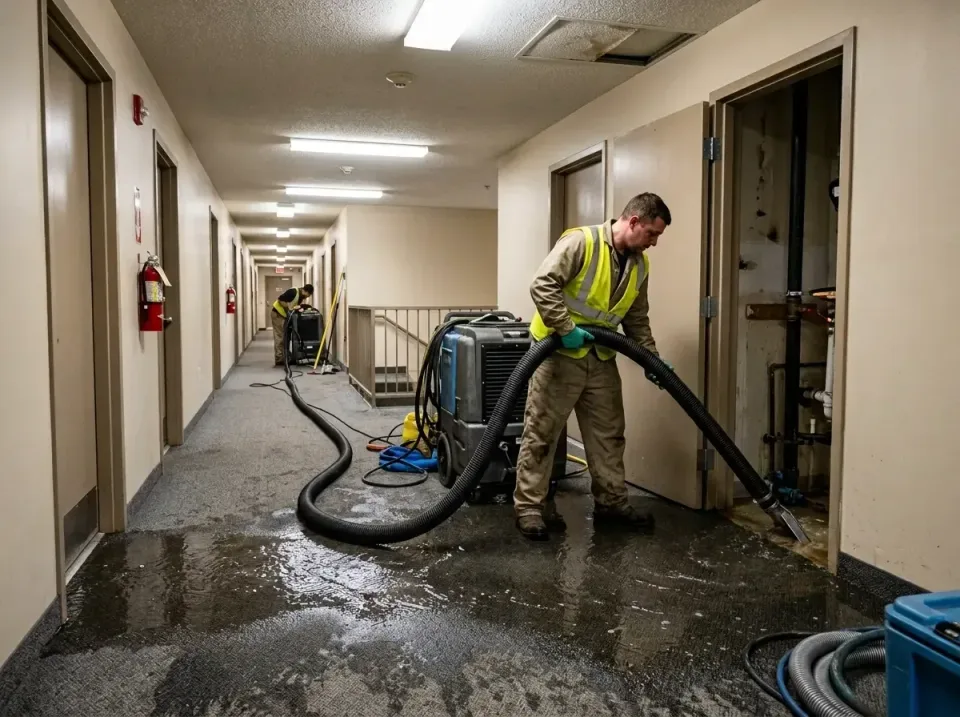 multi-unit-apartment-hallway-f-005 — frequently asked questions, Emergency Burst Pipe Water Extraction & Removal in Blauvelt…